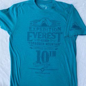 Disney Cast Only T-Shirt 10th Anniversary Everest